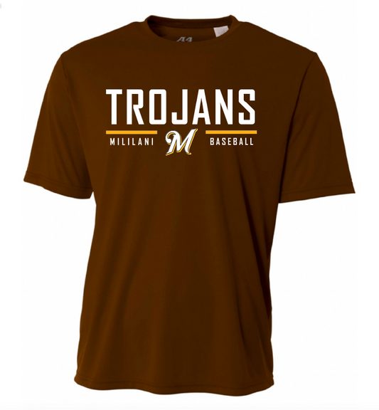 Mililani Baseball - Drifit Short-Sleeve Shirt